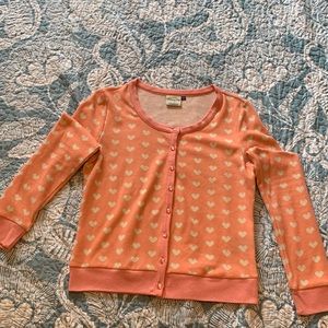 Banned Blush/Pink Hearts Cardigan